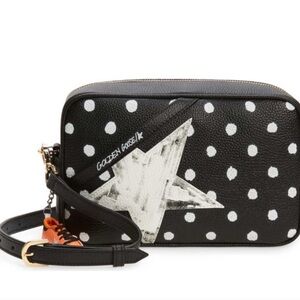 NIBT Golden Goose Star Leather Camera bag authentic made in Italy